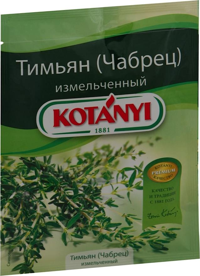 

Тимьян Kotanyi измельчённый 14 г
