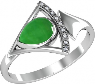 

Кольцо из серебра с агатом р.  ПРИВОЛЖСКИЙ ЮВЕЛИР 291339-AG22FA11, 291339-AG22FA11