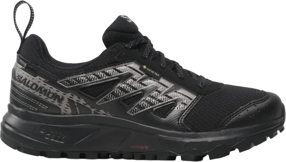 

Кроссовки мужские Salomon WANDER GTX черные 9.5 UK, Черный, WANDER GTX