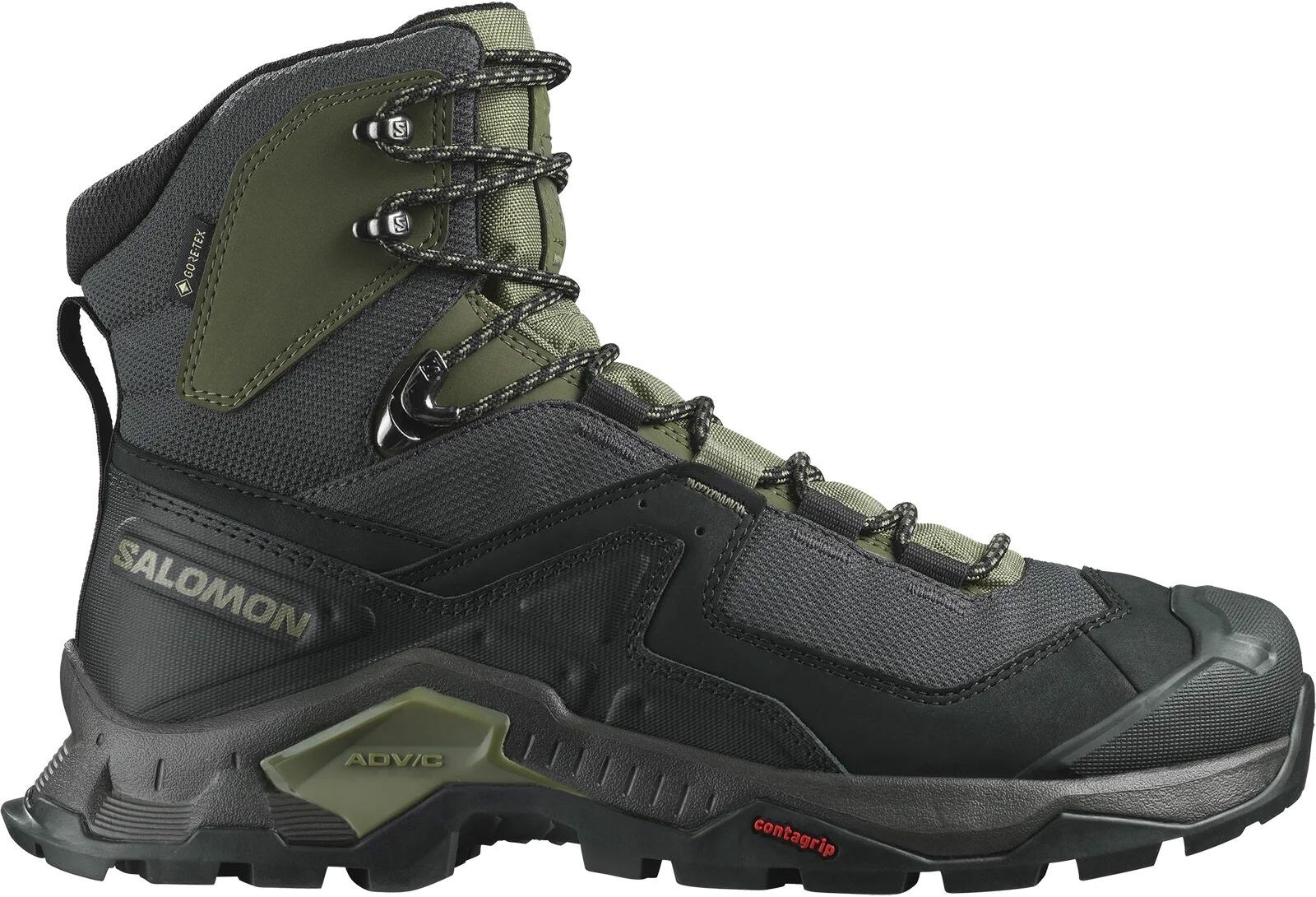 

Ботинки мужские Salomon Quest Element GTX черные 7 UK, Черный, Quest Element GTX