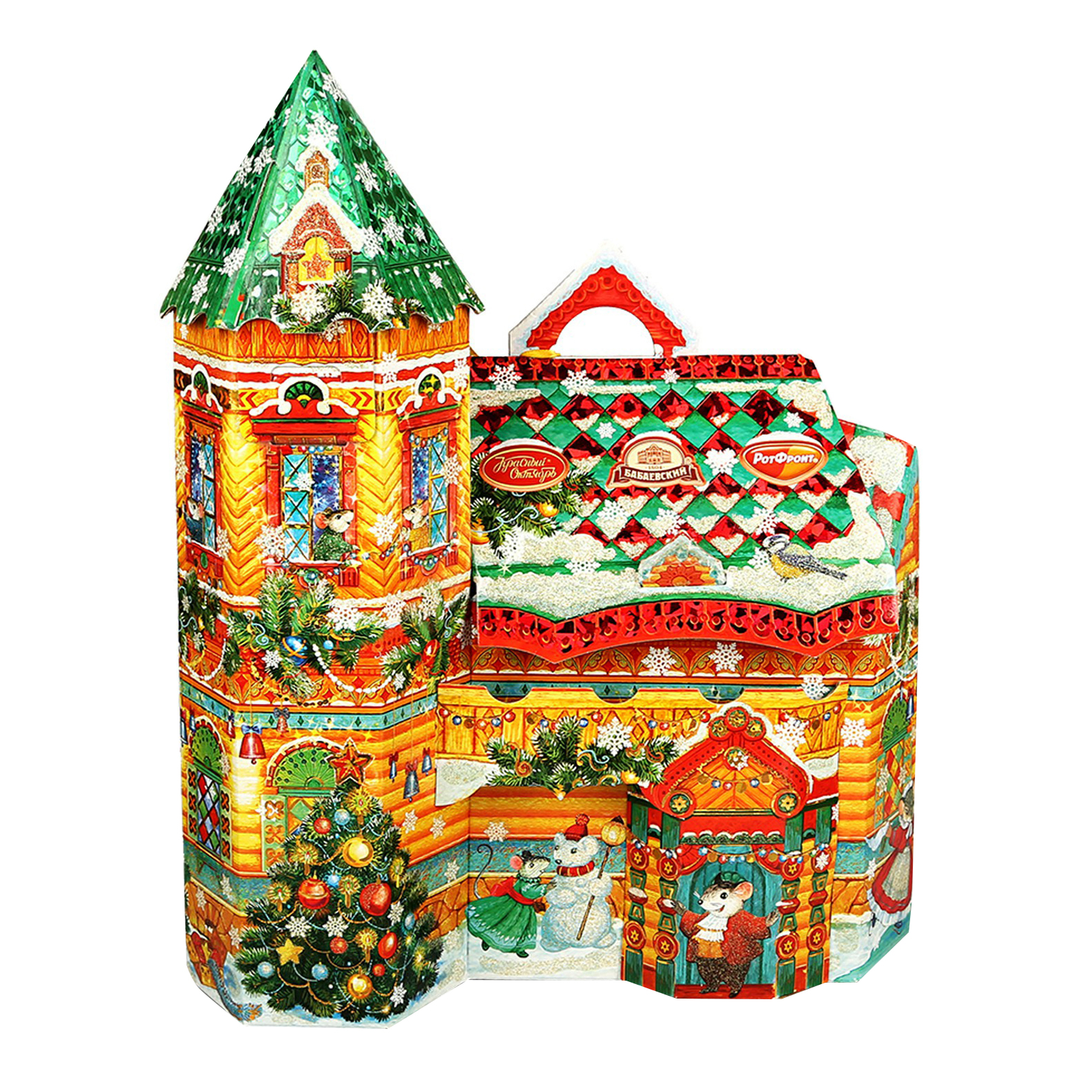 Новогодний подарок Объединенные Кондитеры Волшебный замок 1500 г 1712₽