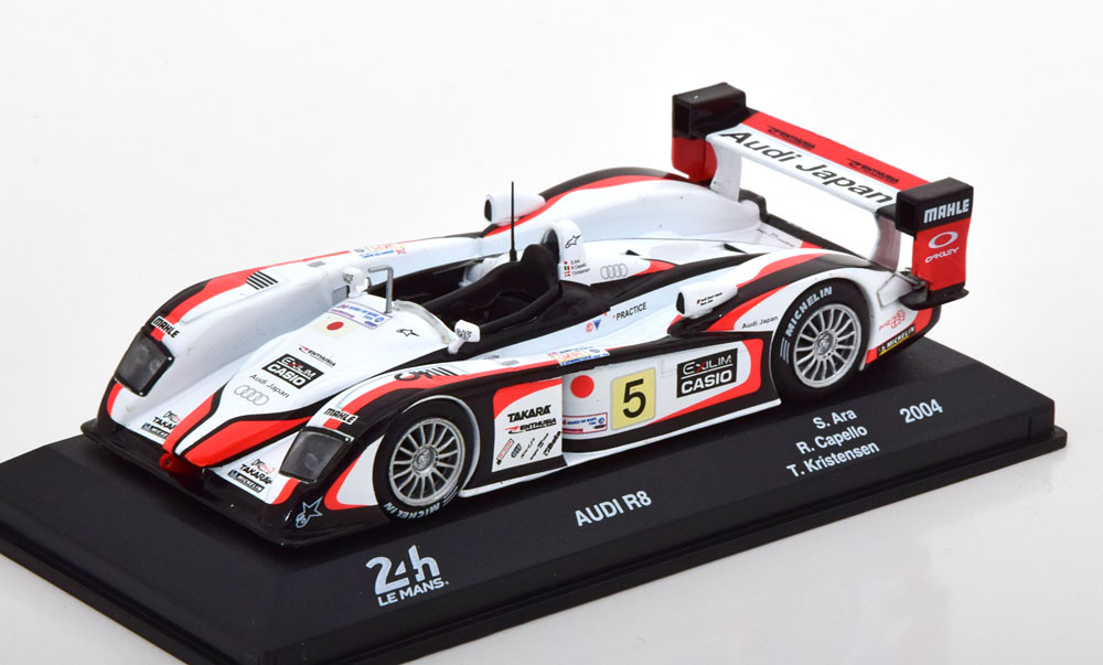 

Модель коллекционная ALTAYA Audi R8 winner 24H le mans 2004, Белый