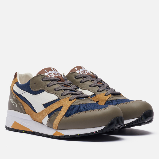 Мужские кроссовки Diadora Heritage N.9000 2030 ITA коричневый, размер 40.5 EU