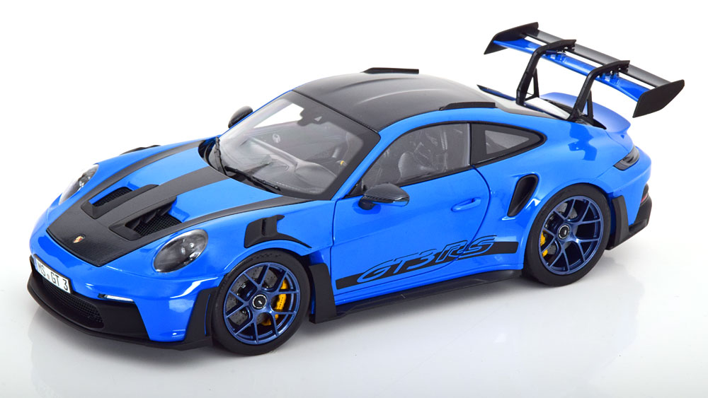 

Модель коллекционная NOREV Porsche 911 GT3 rs weissach package 2022 blue, Синий