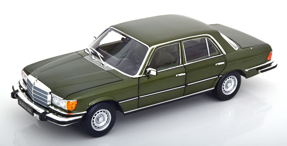 

Mercedes W116 350 se us-version 1973 / мерседес с-класс темно-зеленый металлик