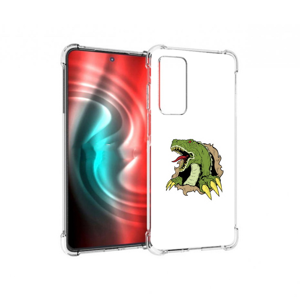

Чехол MyPads Tocco для Motorola 20 годзила (PT227072.363.290), Прозрачный, Tocco