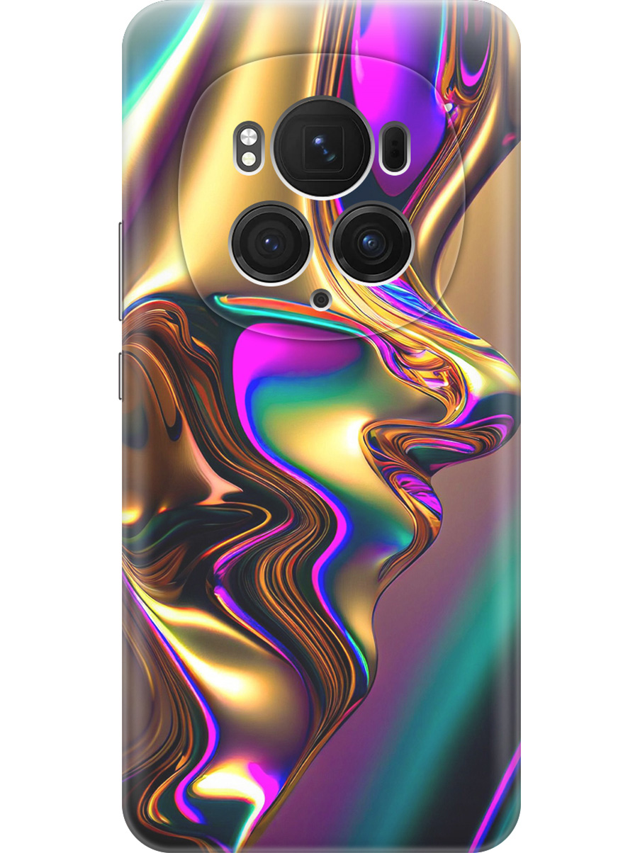 

Силиконовый чехол на Honor Magic6 Pro с принтом "Золотистая абстракция", Прозрачный;золотистый;фиолетовый, 782623431