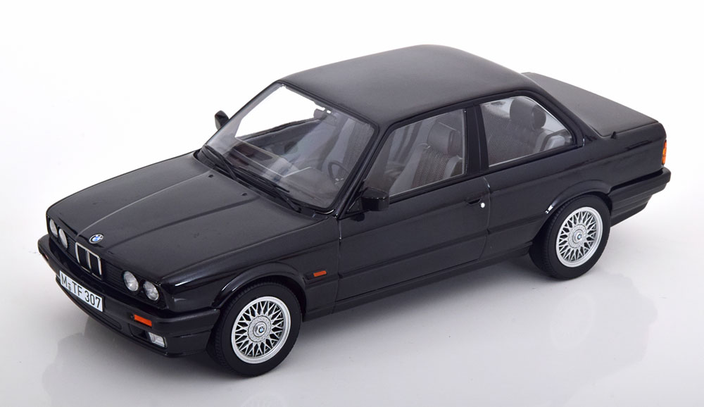 Модель коллекционная NOREV Bmw E30 325I 1988 black / бмв 3-Й серии черный металлик