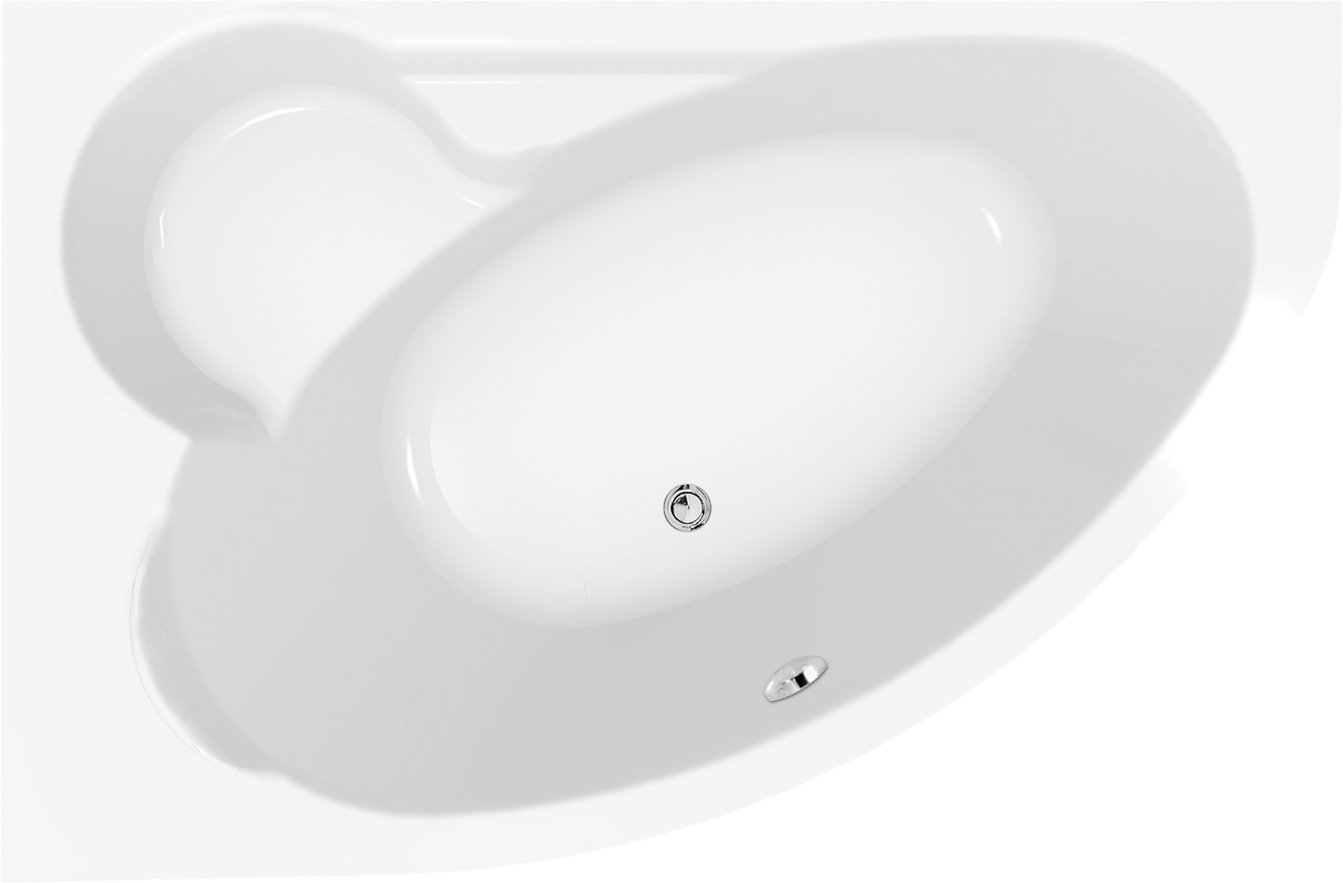 

Акриловая ванна Cersanit Kaliope 150x100 L, Kaliope 150x100 L