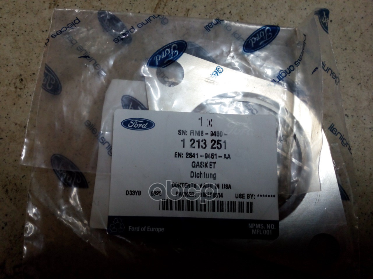 

Прокладка Ford 1213251
