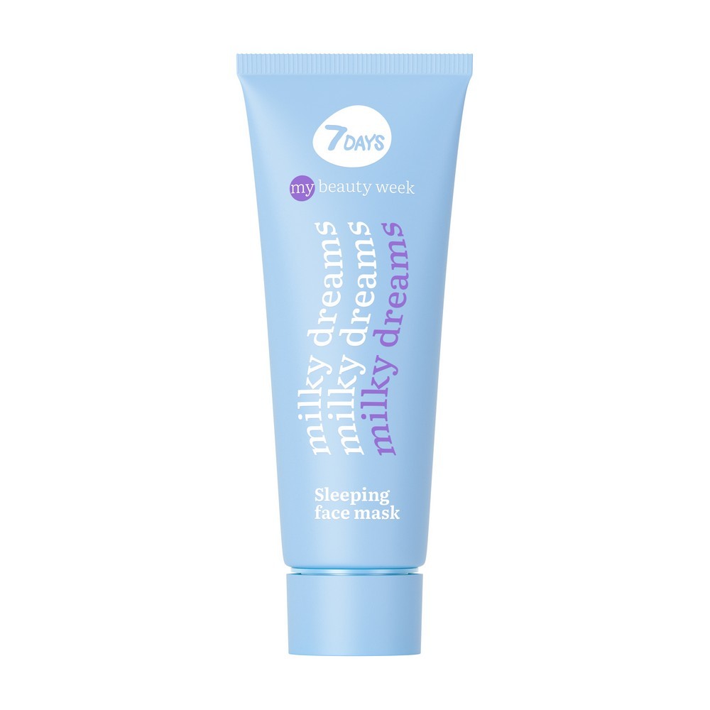 фото Ночная маска для лица 7 days my beauty week milky dreams 80мл 7days