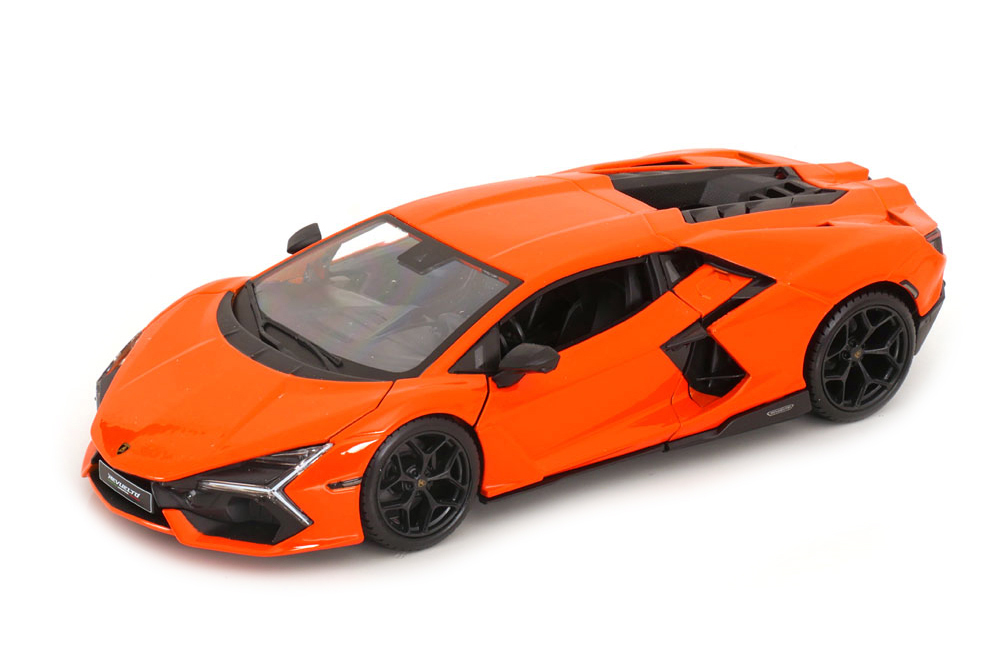 Модель коллекционная BBURAGO Lamborghini revuelto 2024 orange