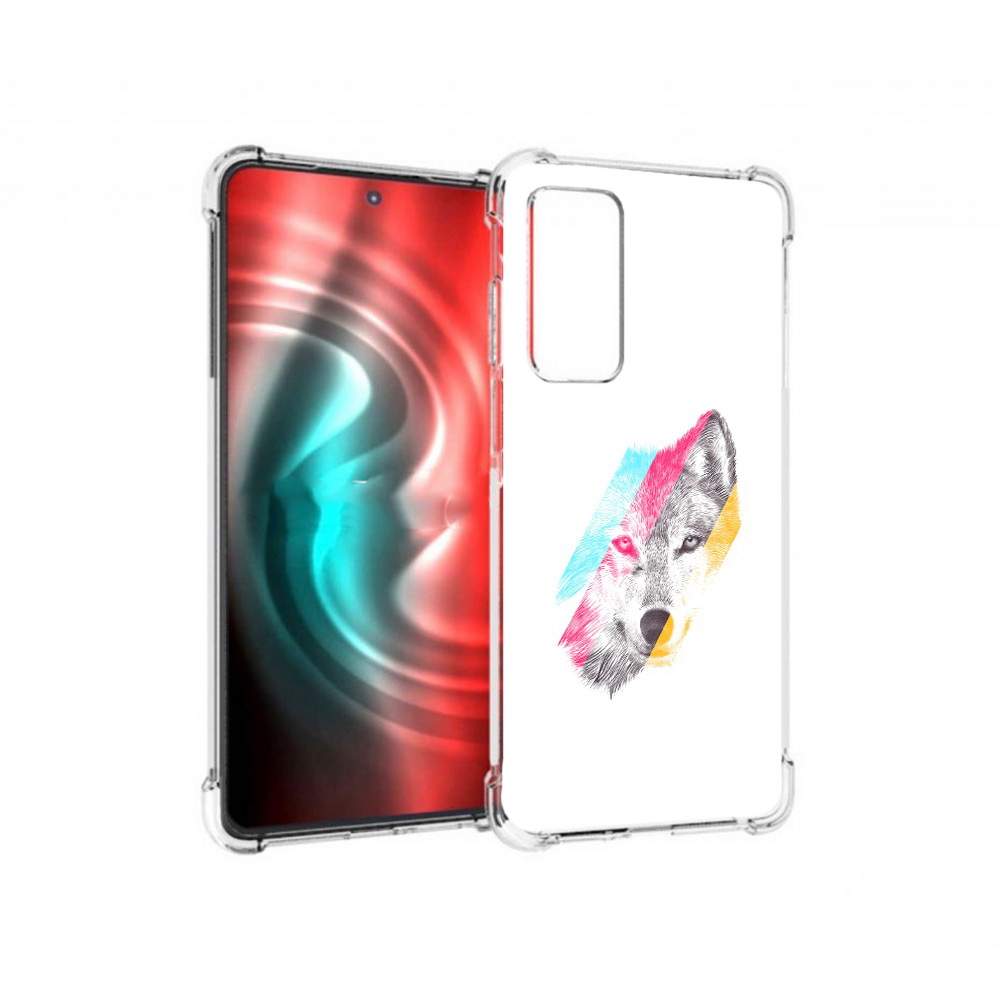 

Чехол MyPads Tocco для Motorola 20 волк градиент (PT227072.363.268), Прозрачный, Tocco