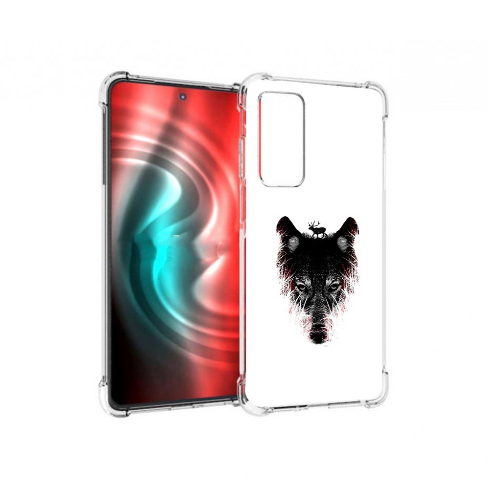

Чехол MyPads Tocco для Motorola 20 волк в траве (PT227072.363.267), Прозрачный, Tocco