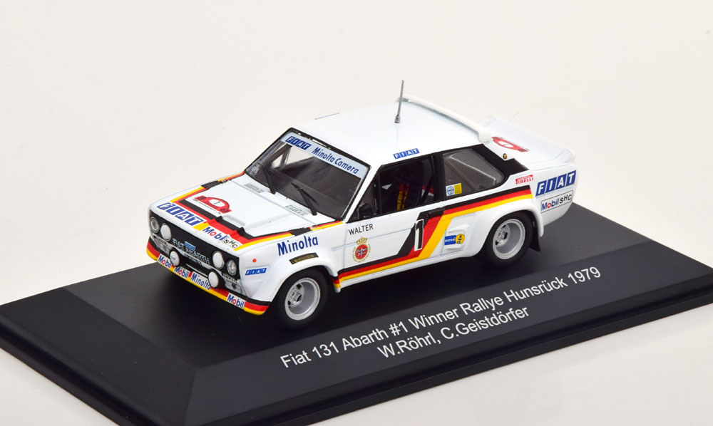 Модель коллекционная CMR Fiat 131 abarth winner rally hunsrueck 1979