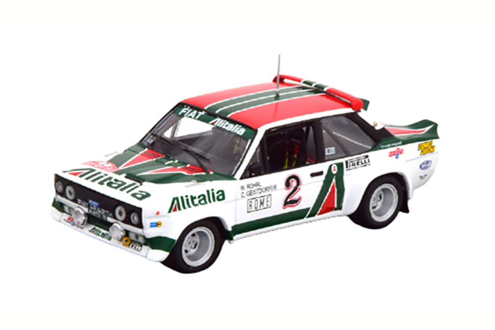 Модель коллекционная Fiat 131 abarth #2 rally monte carlo 1978 alitalia rohrl/geistdorfer