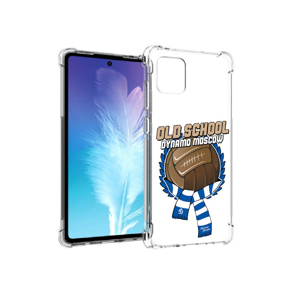 

Чехол MyPads Tocco для Samsung Galaxy Note 10 Lite ФК Динамо олд скул (PT142413.491.176), Прозрачный, Tocco