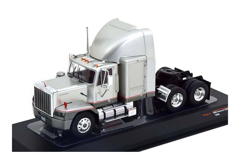 

Модель коллекционная IXO Gmc general sbfa 1988 silver / джиэмси седельный тягач, Серебристый