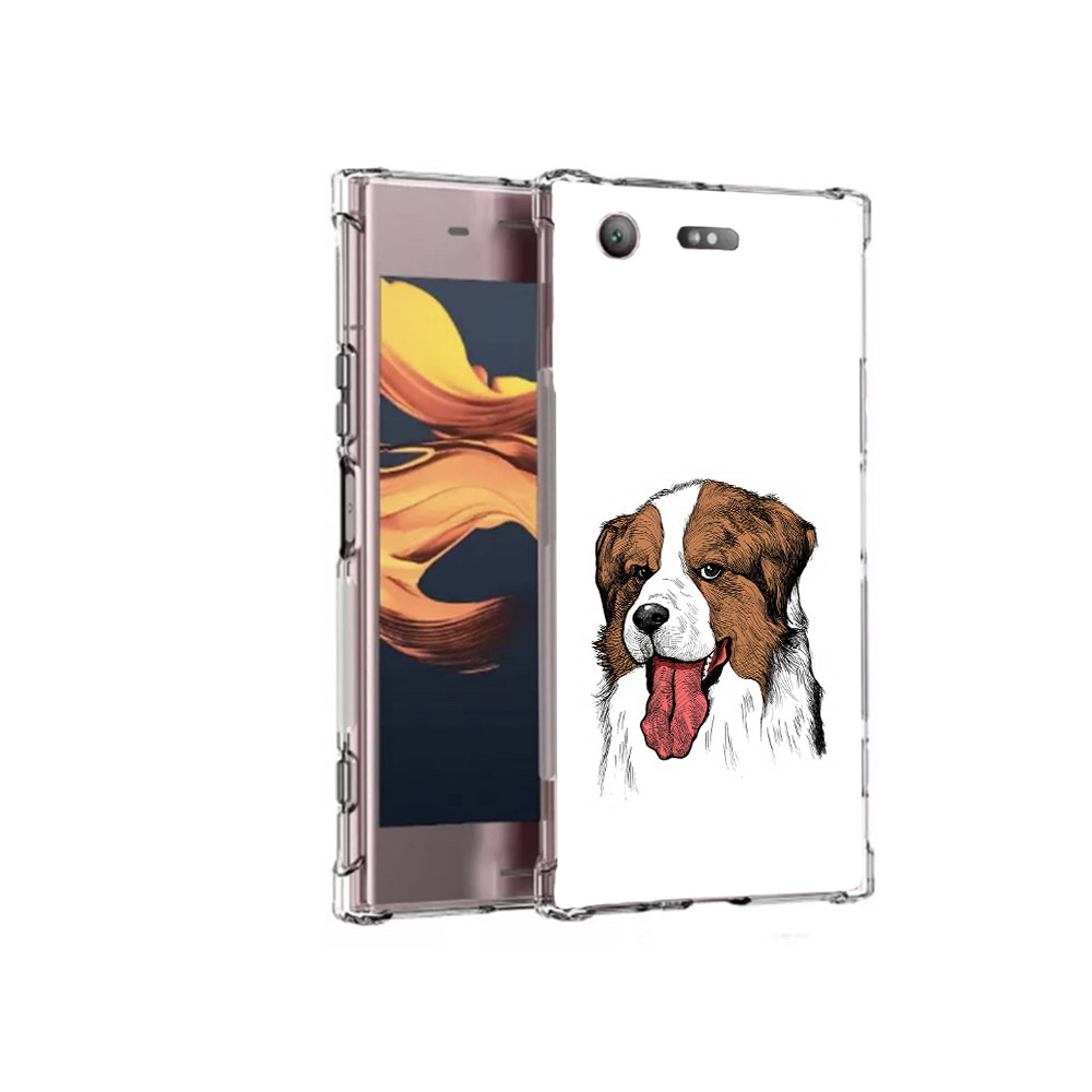 

Чехол MyPads Tocco для Sony Xperia XZ1 Compact бетховен (PT91855.237.230), Прозрачный, Tocco