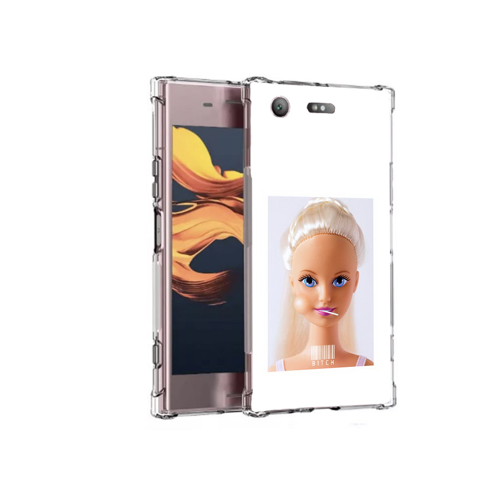

Чехол MyPads Tocco для Sony Xperia XZ1 Compact барби (PT91855.237.226), Прозрачный, Tocco