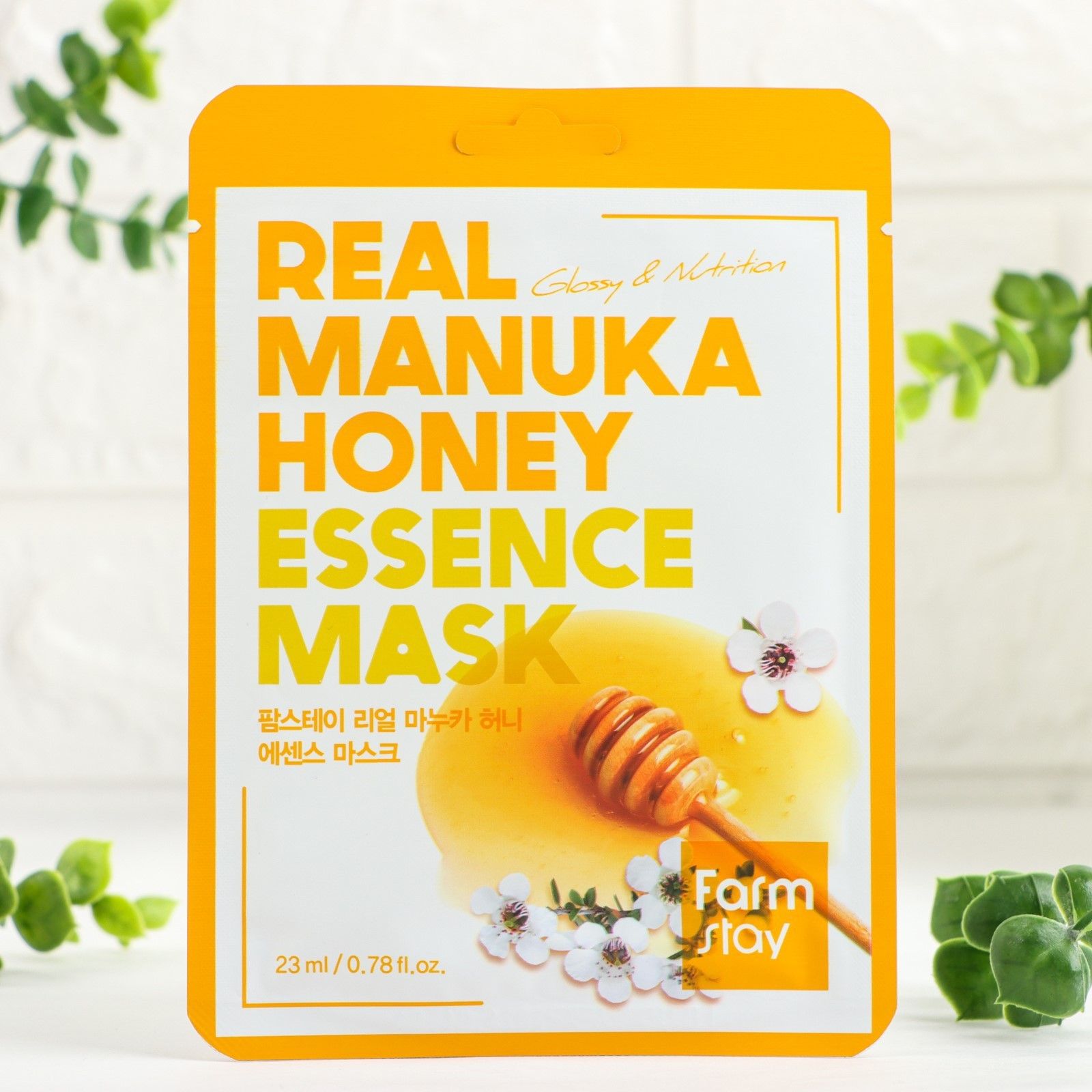 

Тканевая маска для лица FarmStay с экстрактом меда Real Manuka Honey Essence Mask