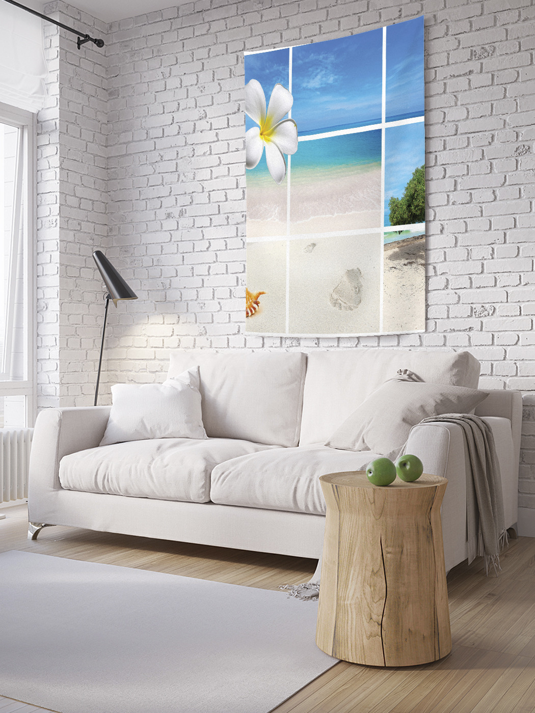 

Вертикальное фотопанно на стену JoyArty Фрагменты моря 150x200 см, Фрагменты моря