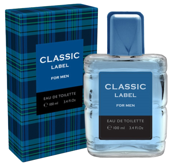 

Туалетная вода мужская Classic Label, 100 мл 4766843, Classic Label Man, 100 мл
