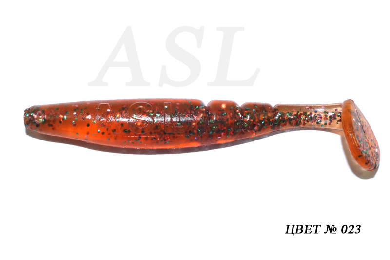 

Силиконовая приманка ASL Самурай цв. 023 L-10см 5шт/уп, Самурай