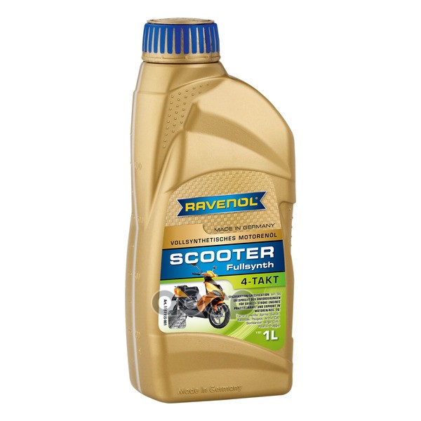 

Моторное масло Ravenol синтетическое 4Т Scooter 5W40 Sn 1л