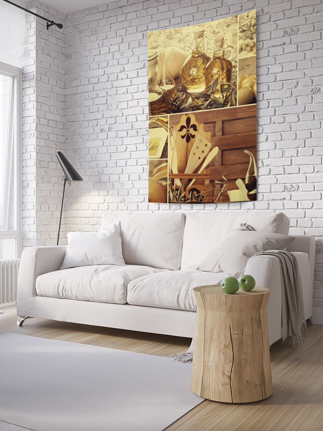 

Вертикальное фотопанно на стену JoyArty Оливки в деревне 150x200 см, Оливки в деревне