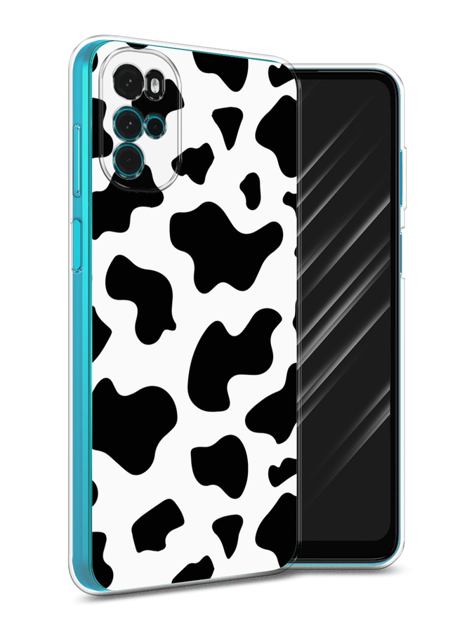 

Чехол Awog на Motorola Moto G22 "Пятна коровы", Разноцветный, 243150-1