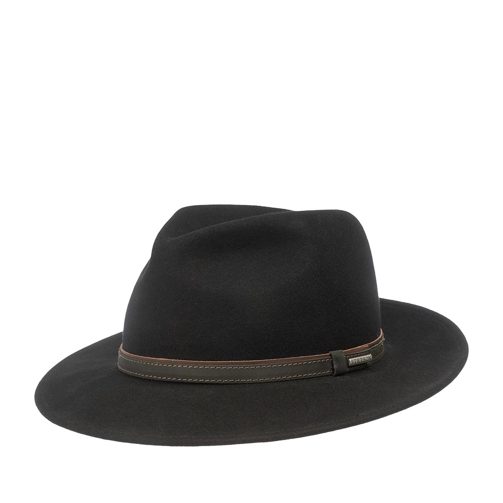 

Шляпа унисекс Stetson 2198107 DARICO черная, р. 59, Черный, 2198107 DARICO