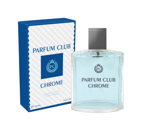 Туалетная вода мужская Parfum Club Chrome, 100 мл 4766873 крем краска princess essex chrome pe9 61 9 61 блондин фиолетово пепельный 60 мл