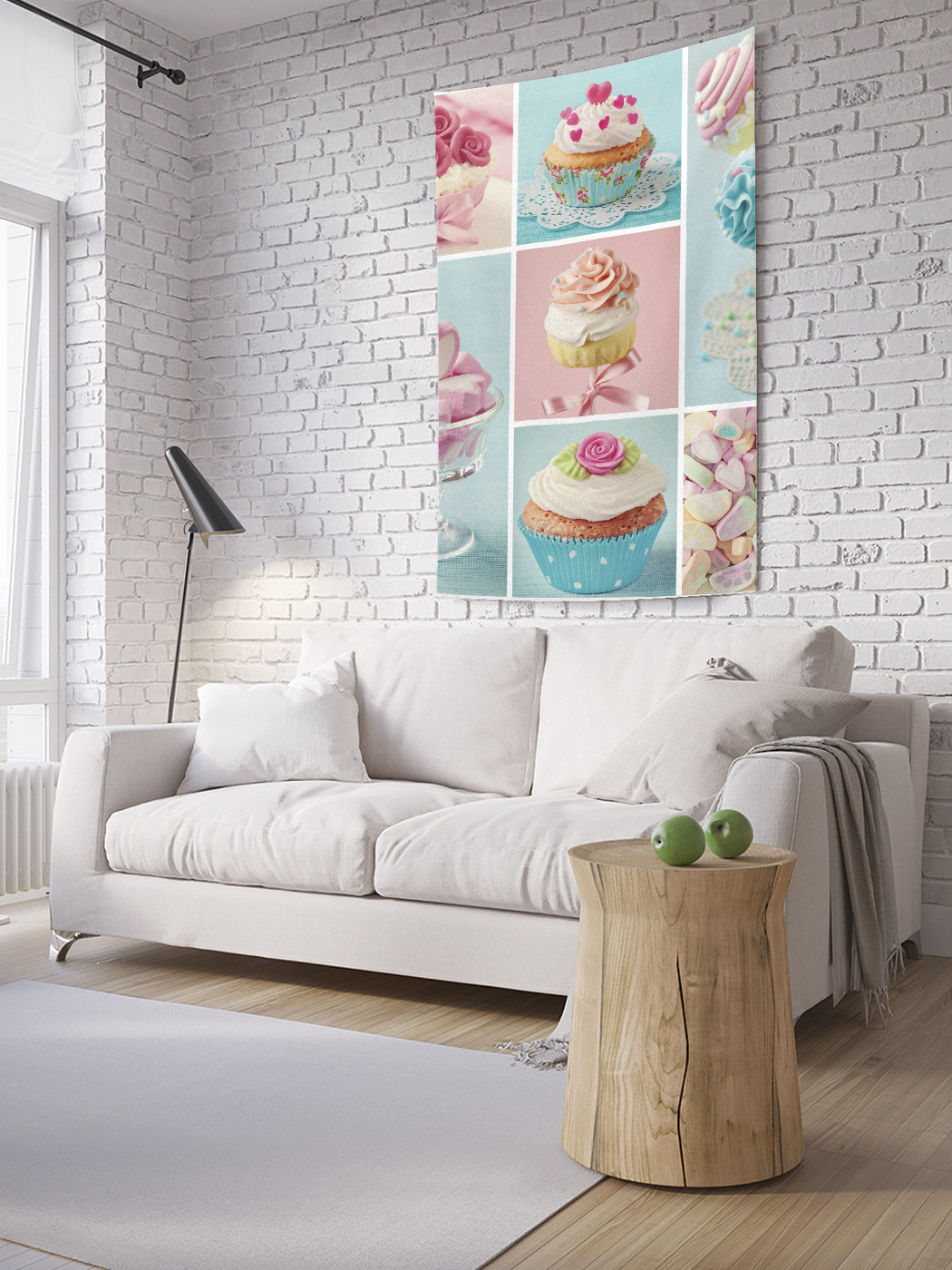 

Вертикальное фотопанно на стену JoyArty Сладкий марципан 150x200 см, Сладкий марципан