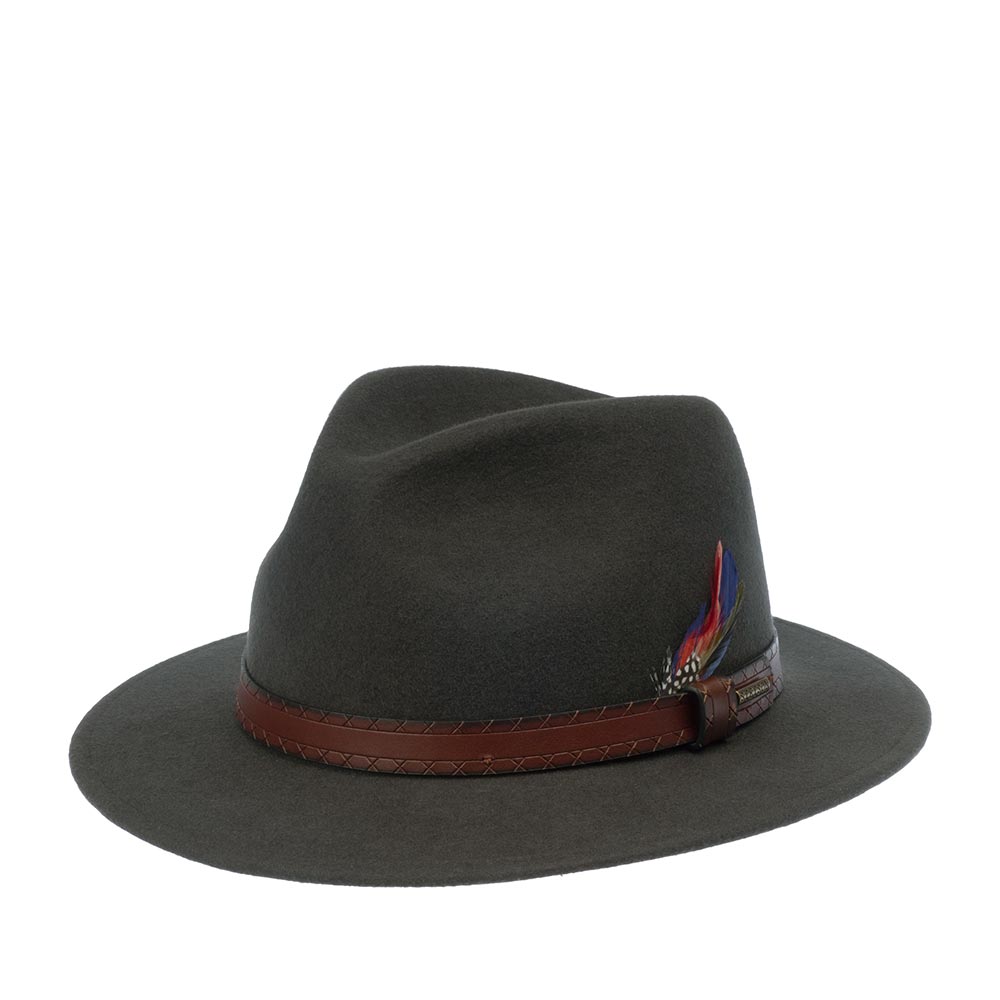 Шляпа унисекс Stetson 2528109 TRAVELLER WOOLFELT серая, р. 63