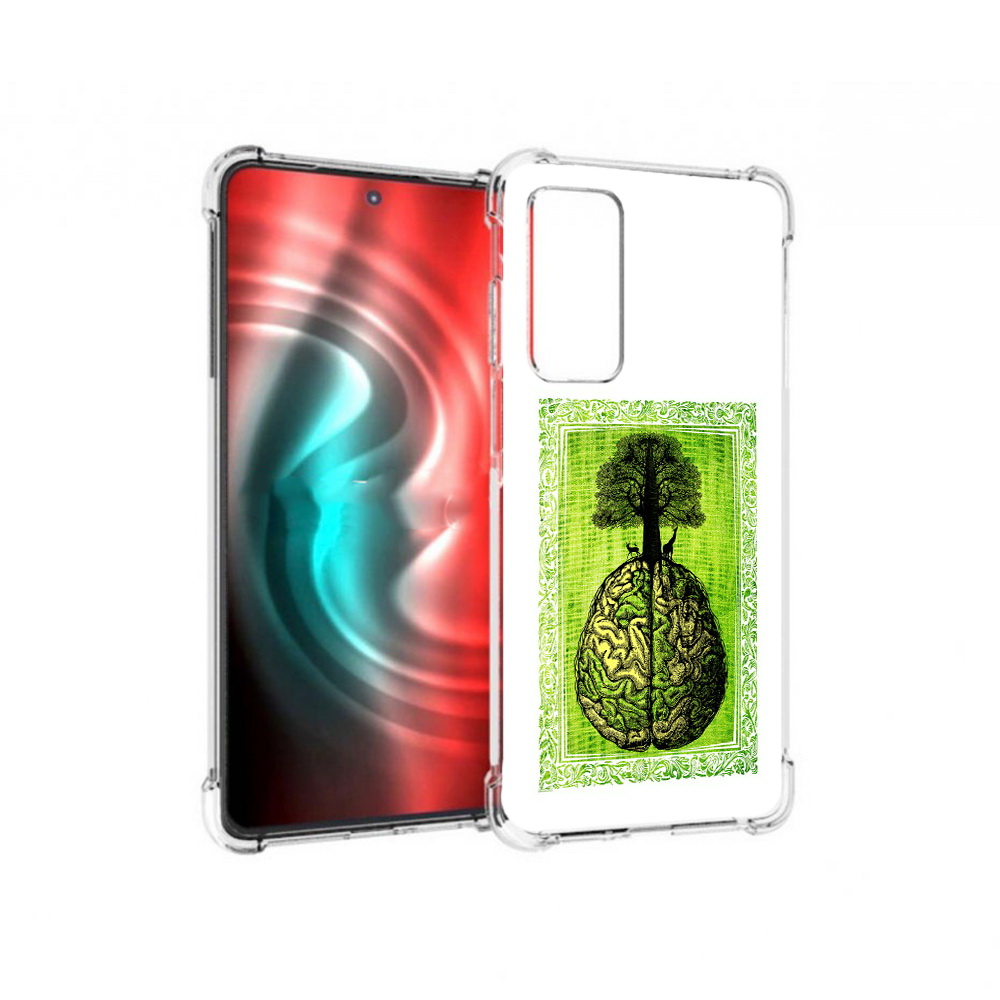 

Чехол MyPads Tocco для Motorola 20 абстракция здоровый мозг (PT227072.363.211), Прозрачный, Tocco