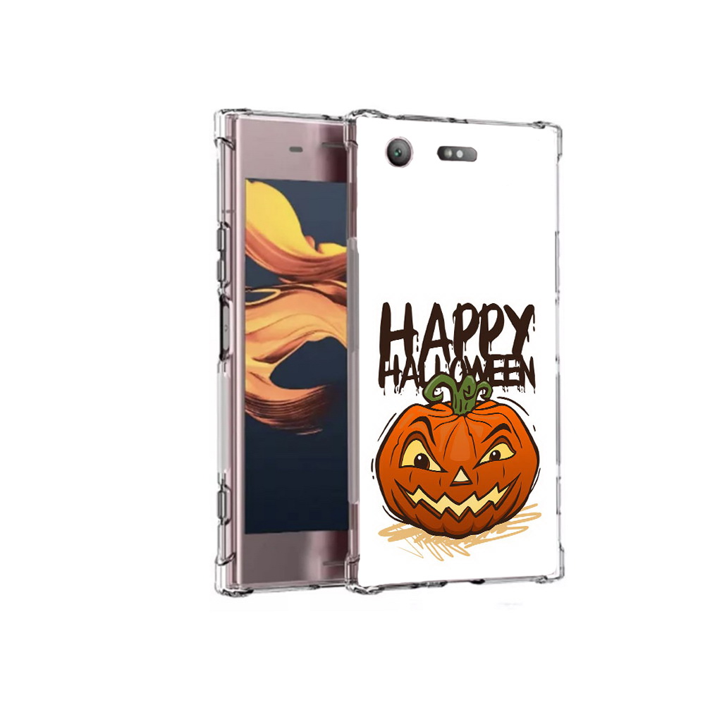 

Чехол MyPads Tocco для Sony Xperia XZ1 Compact Хэллоуин счастливый (PT91855.237.195), Прозрачный, Tocco
