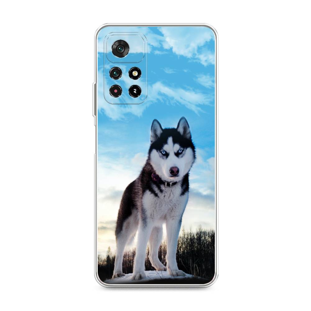 фото Силиконовый чехол "хаски 3" на xiaomi redmi note 11 5g awog