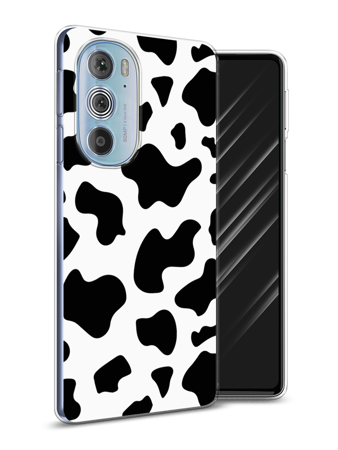 

Чехол Awog на Motorola Edge 30 Pro "Пятна коровы", Разноцветный, 243350-1