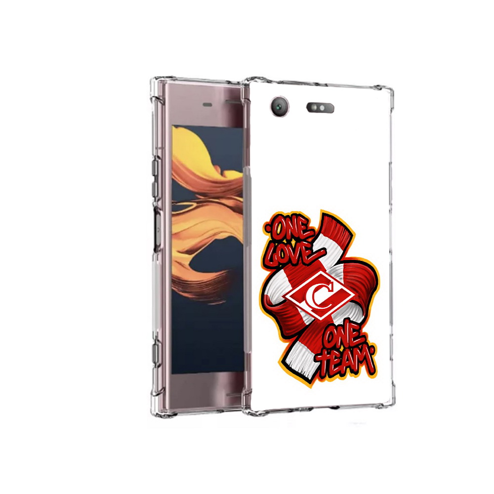 

Чехол MyPads Tocco для Sony Xperia XZ1 Compact ФК спарак 1 любовь (PT91855.237.184), Прозрачный, Tocco