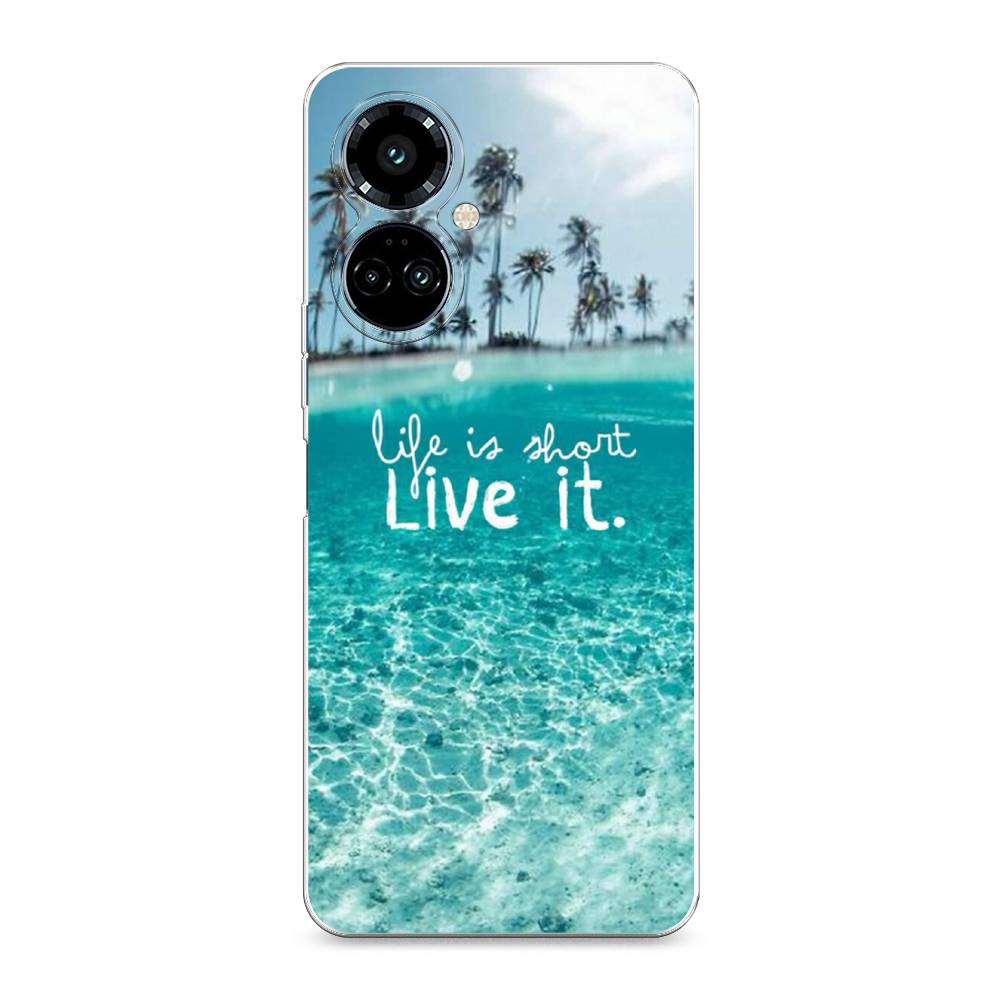 

Силиконовый чехол "Live it" на Tecno Camon 19 Pro