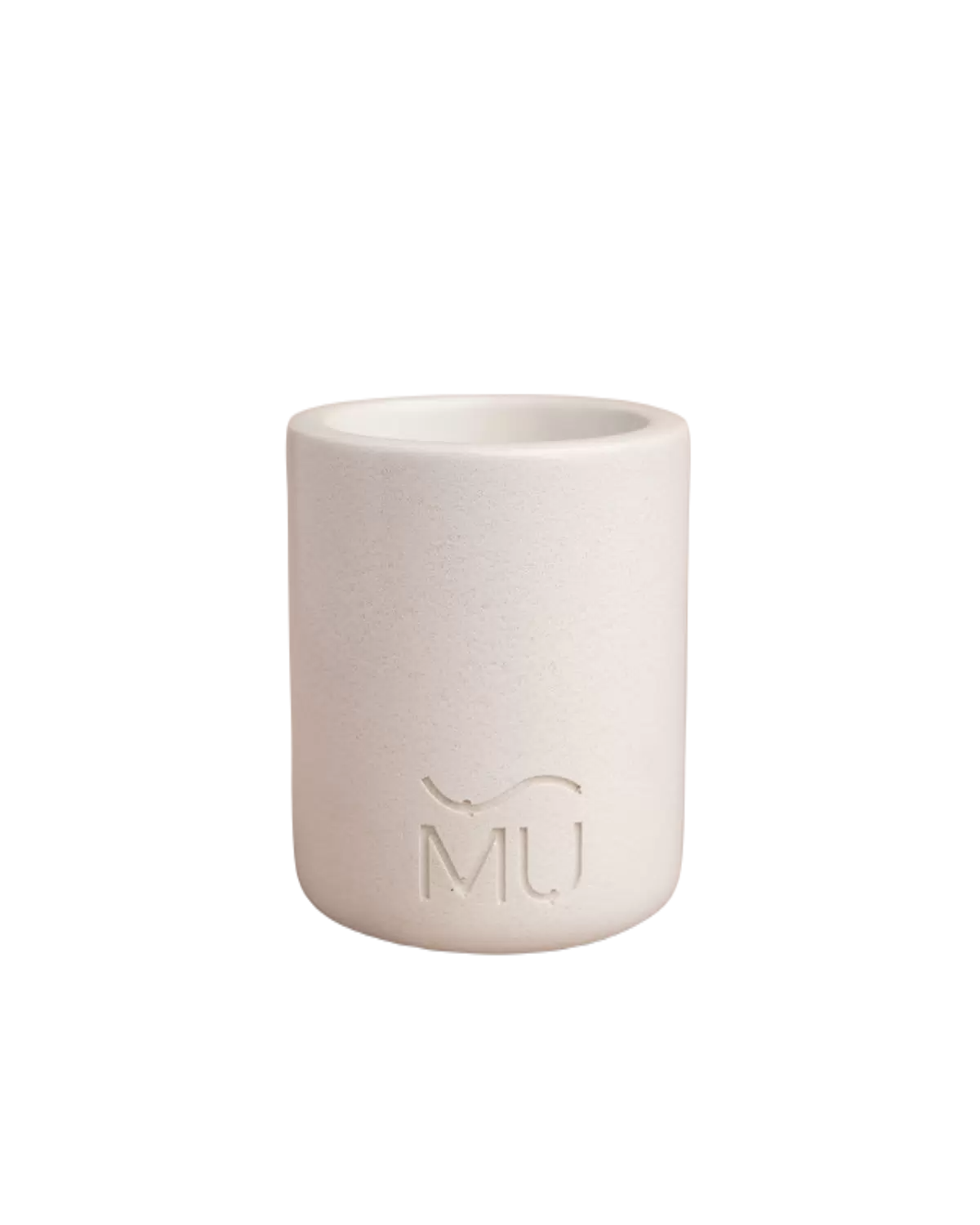 

Подставка для ватных палочек Mia, 6x8 см, бетон, белый глянцевый, Mia