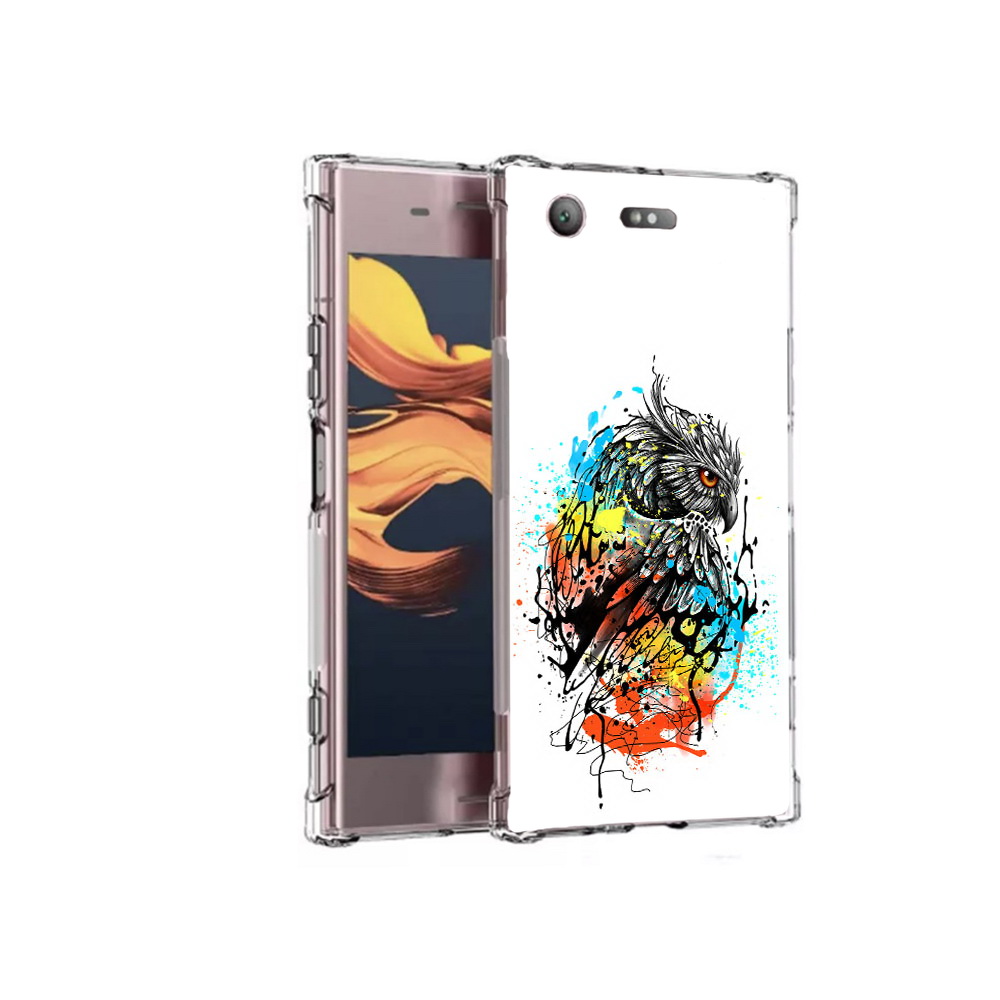 

Чехол MyPads Tocco для Sony Xperia XZ1 Compact Творческая сова (PT91855.237.170), Прозрачный, Tocco