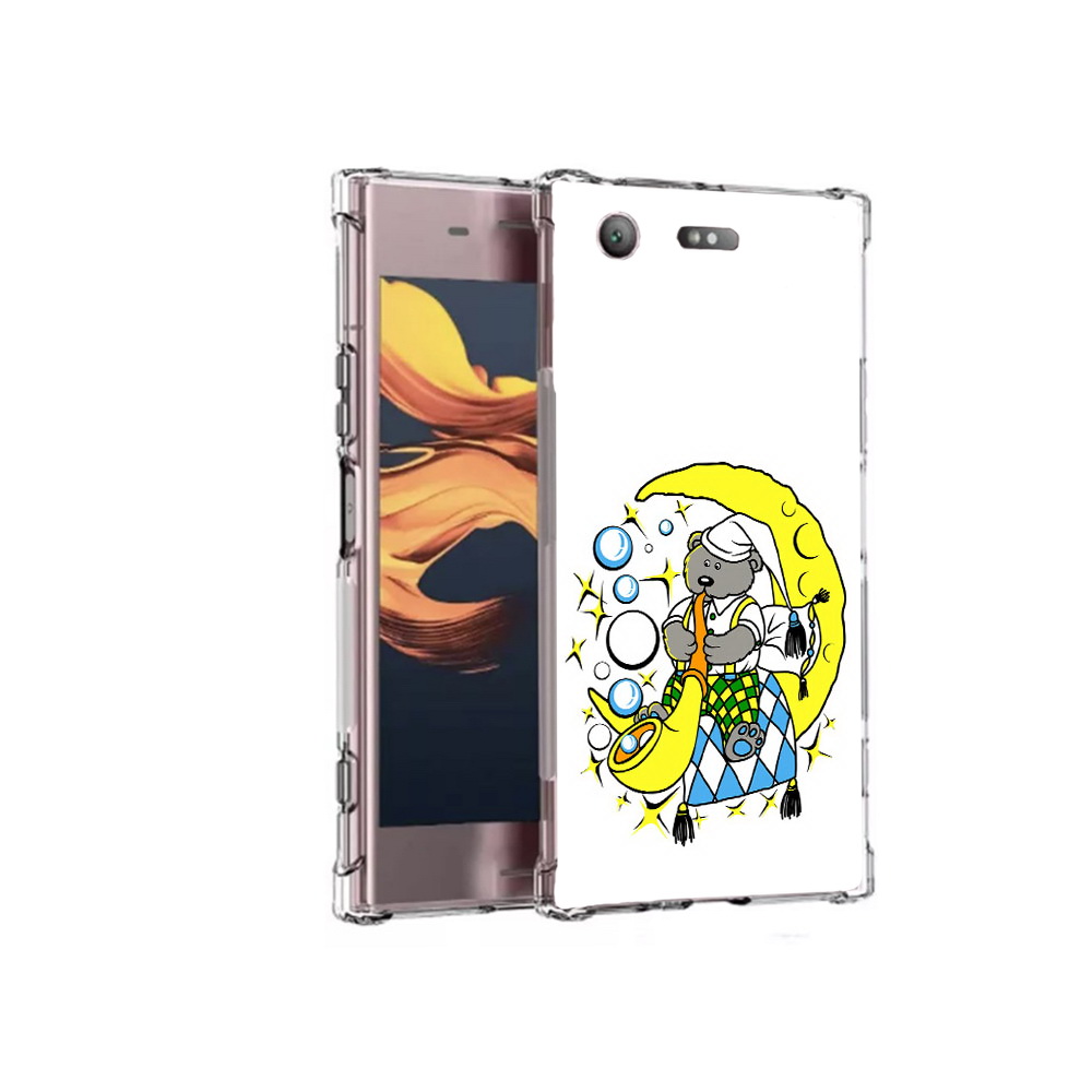 

Чехол MyPads Tocco для Sony Xperia XZ1 Compact Сырная луна (PT91855.237.167), Прозрачный, Tocco