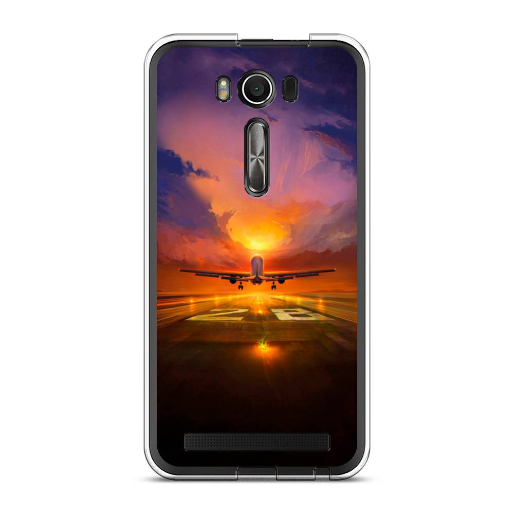 

Чехол Case Place 40150-6 для Asus ZenFone 2 Laser (ZE500KL) "Самолет на посадке", 40150-6