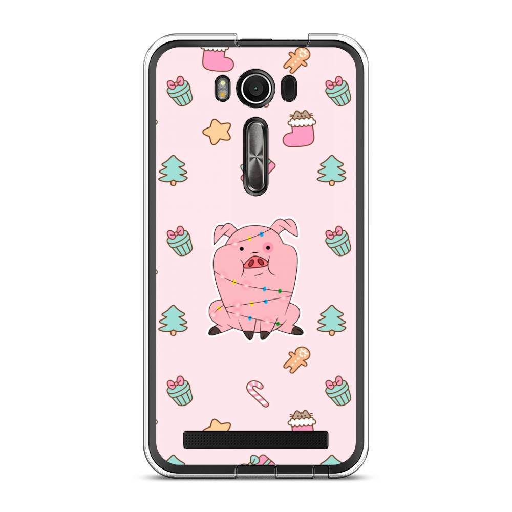 

Чехол Case Place 40150-5 для Asus ZenFone 2 Laser (ZE500KL) "Розовая свинка", 40150-5