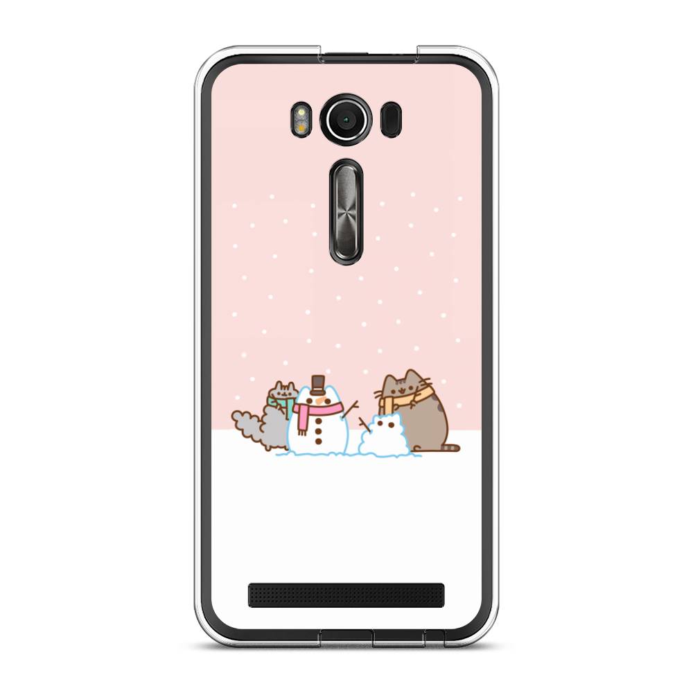

Чехол Case Place 40150-5 для Asus ZenFone 2 Laser (ZE500KL) "Котики в снегу", 40150-5