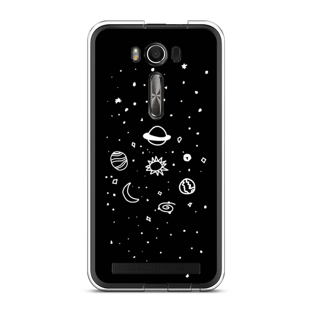 

Чехол Case Place 40150-2 для Asus ZenFone 2 Laser (ZE500KL) "Дудл солнечной системы", 40150-2