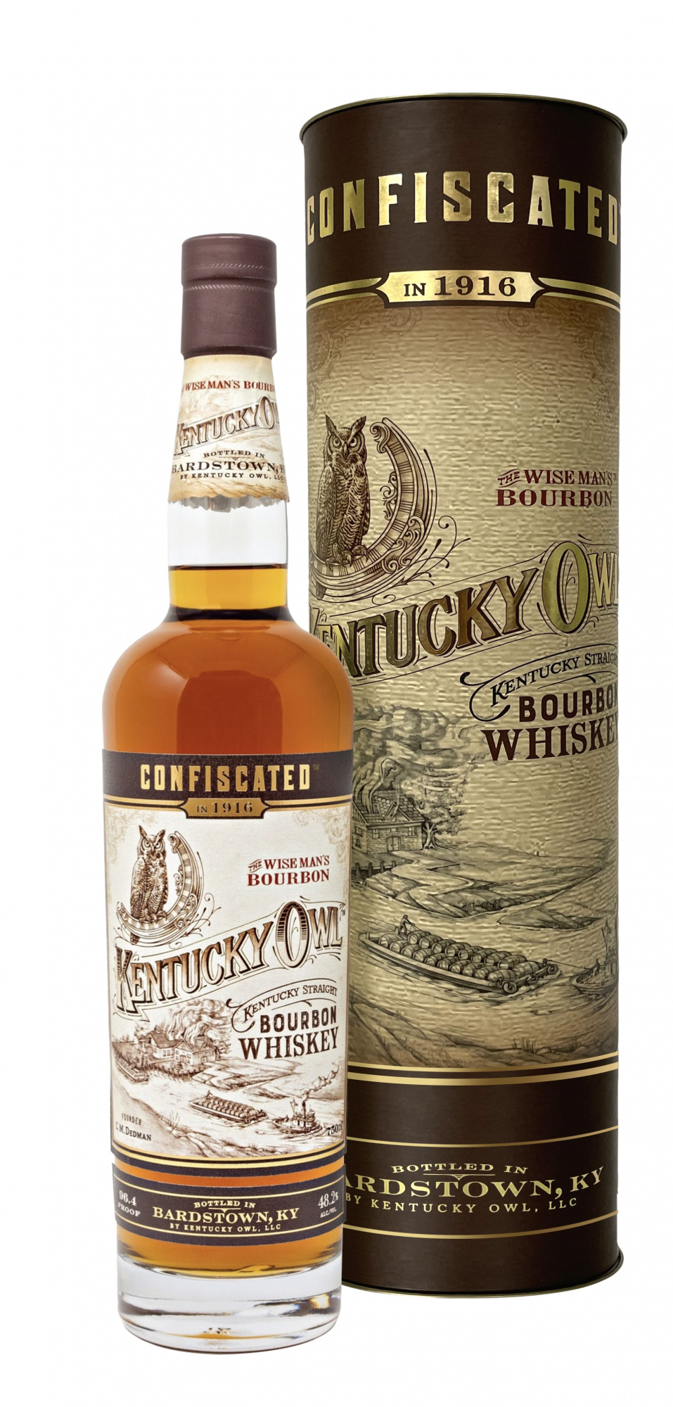 

Виски Bourbon Kentucky Owl Confiscated, 0.7 л
