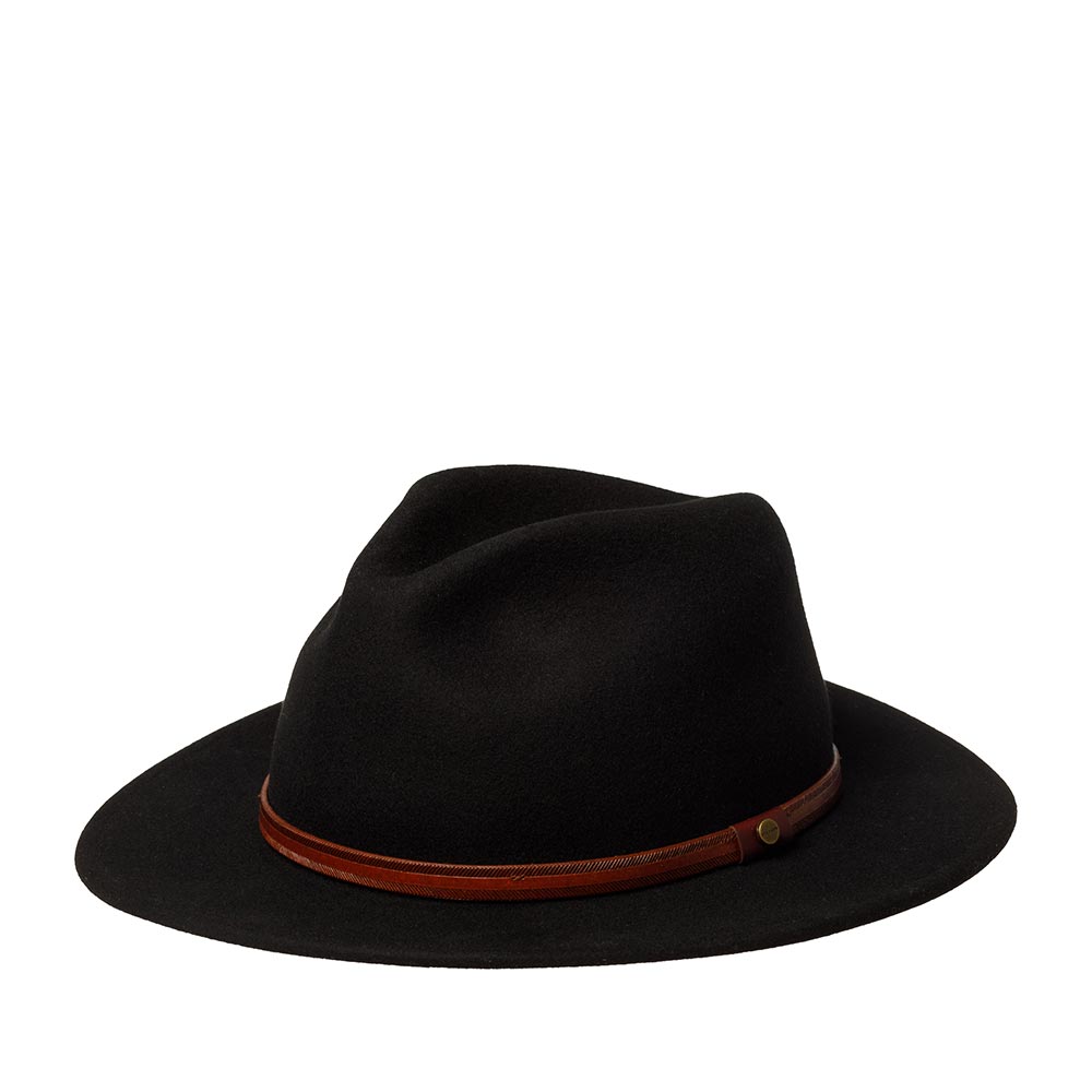 Шляпа унисекс Stetson 2598102 TRAVELLER черная, р. 61